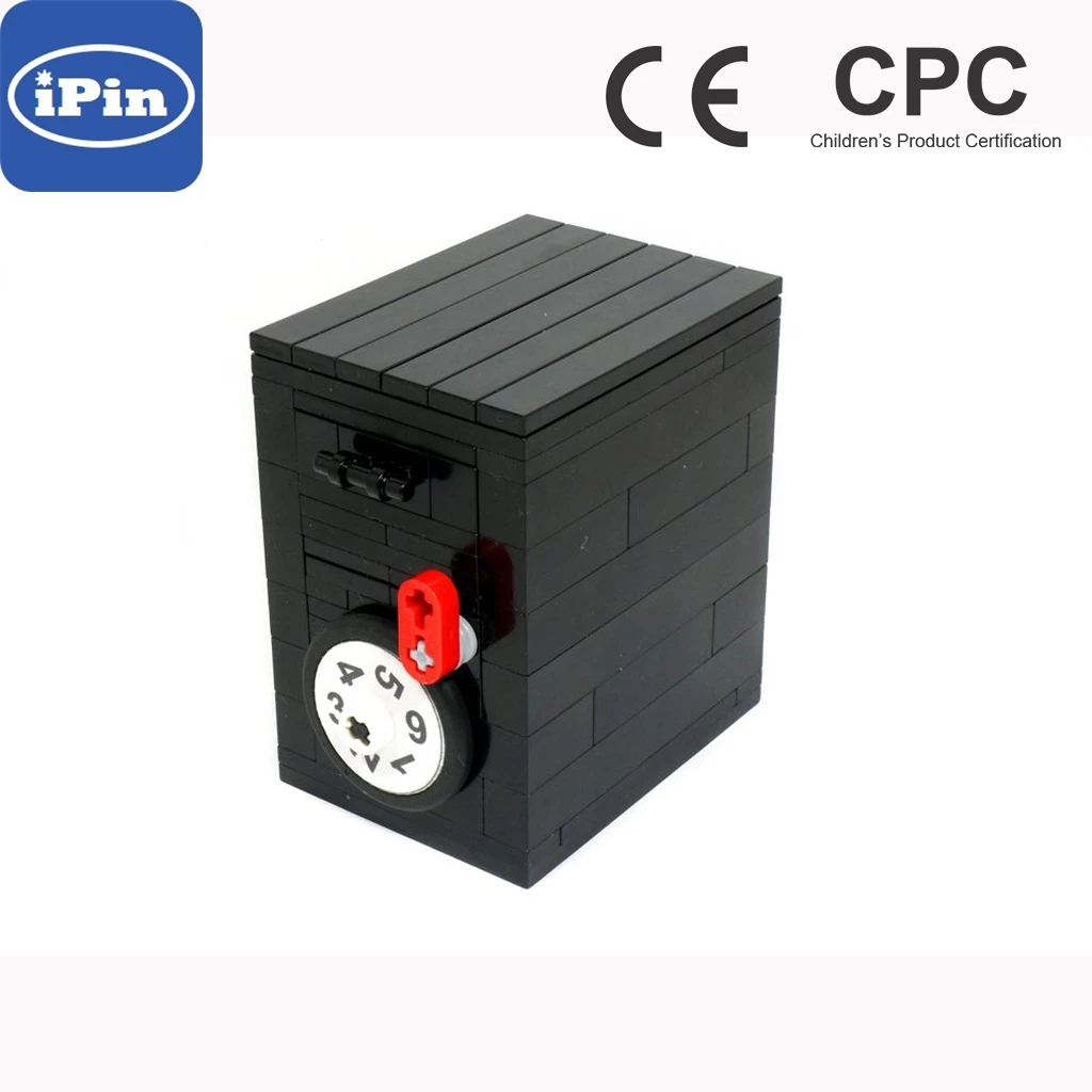 

Moc-6617 Mini password box unlock DIY 140pcs Sticker Free Boy Gift technology assembly educational toys