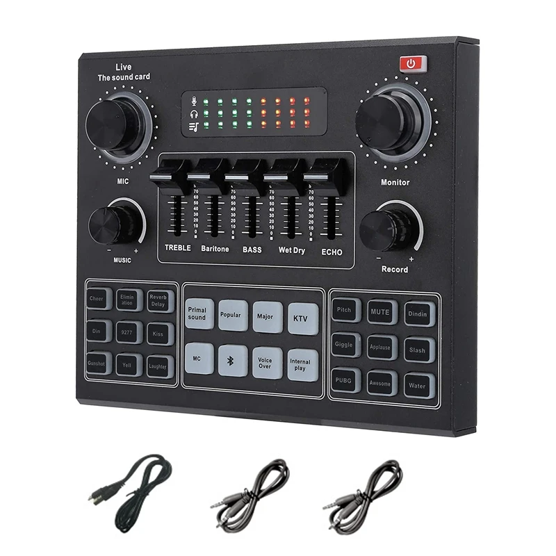 

Звуковая карта с микрофоном для ПК