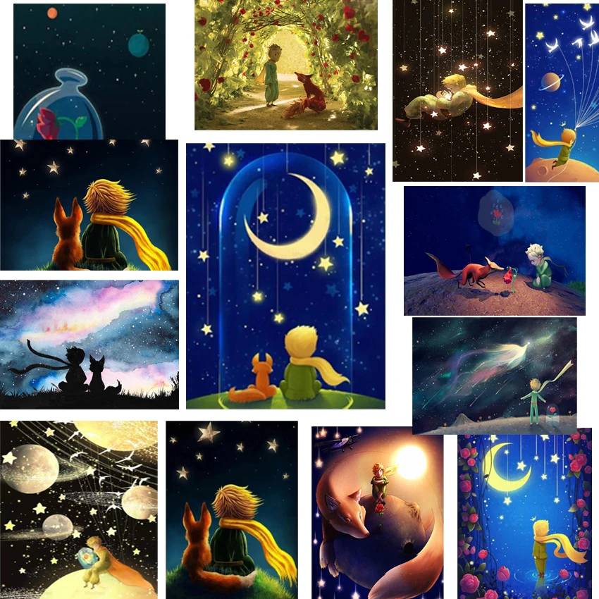 

Diamond Painting The Little Prince New Arrivals Cross Stitch Diamond Embroidery Picture Rhinestones Home Decoration Gifts