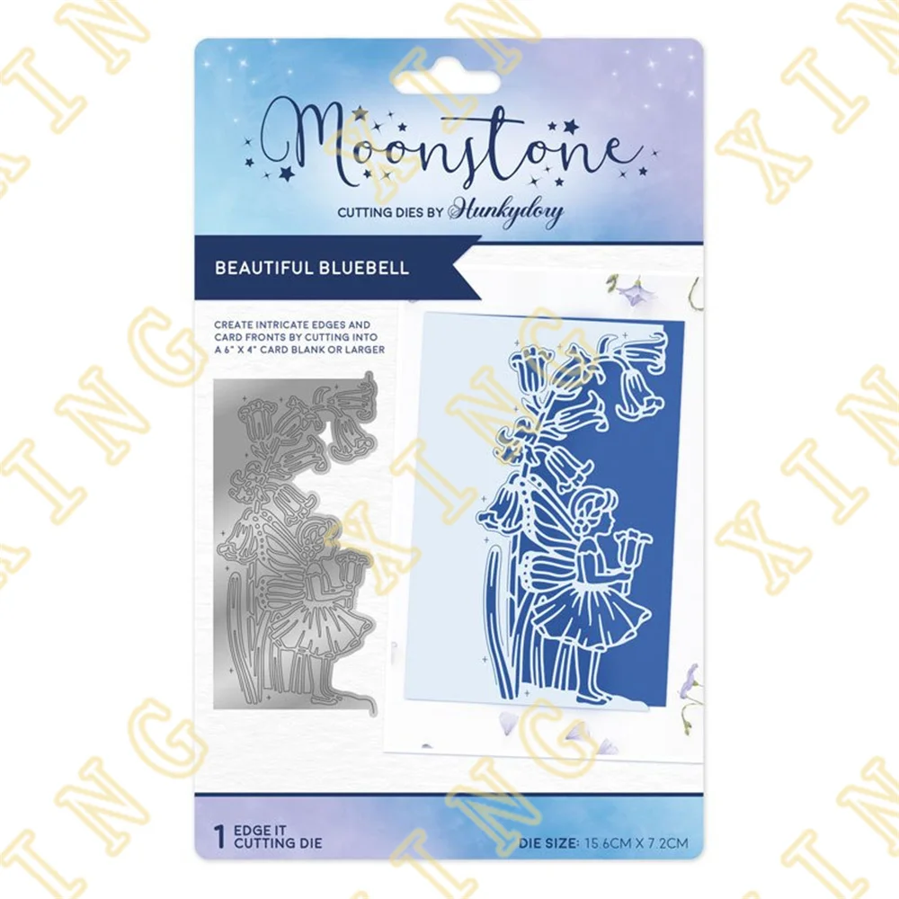 

Newest Beautiful Bluebell Metal Cutting Dies Scrapbook Diary Decoration Stencil Embossing Template Diy Greeting Card Handmade