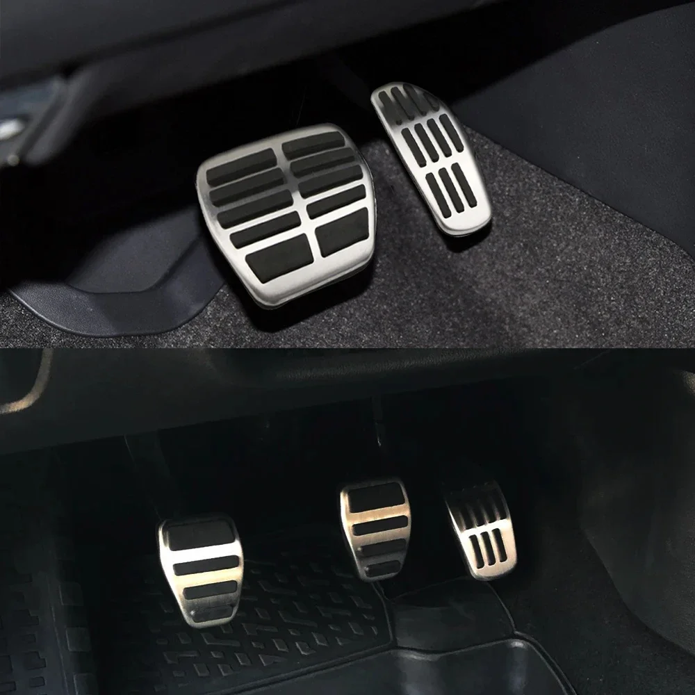 Для Renault Dacia Duster HM 2022 2023 2018 ~ 2024 ножные педали из нержавеющей стали AT MT аксессуары