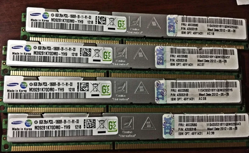 

RAM HS22 HS23 Server 46C0568 46C0580 8G DDR3 ECC VLP Memory 1PCS
