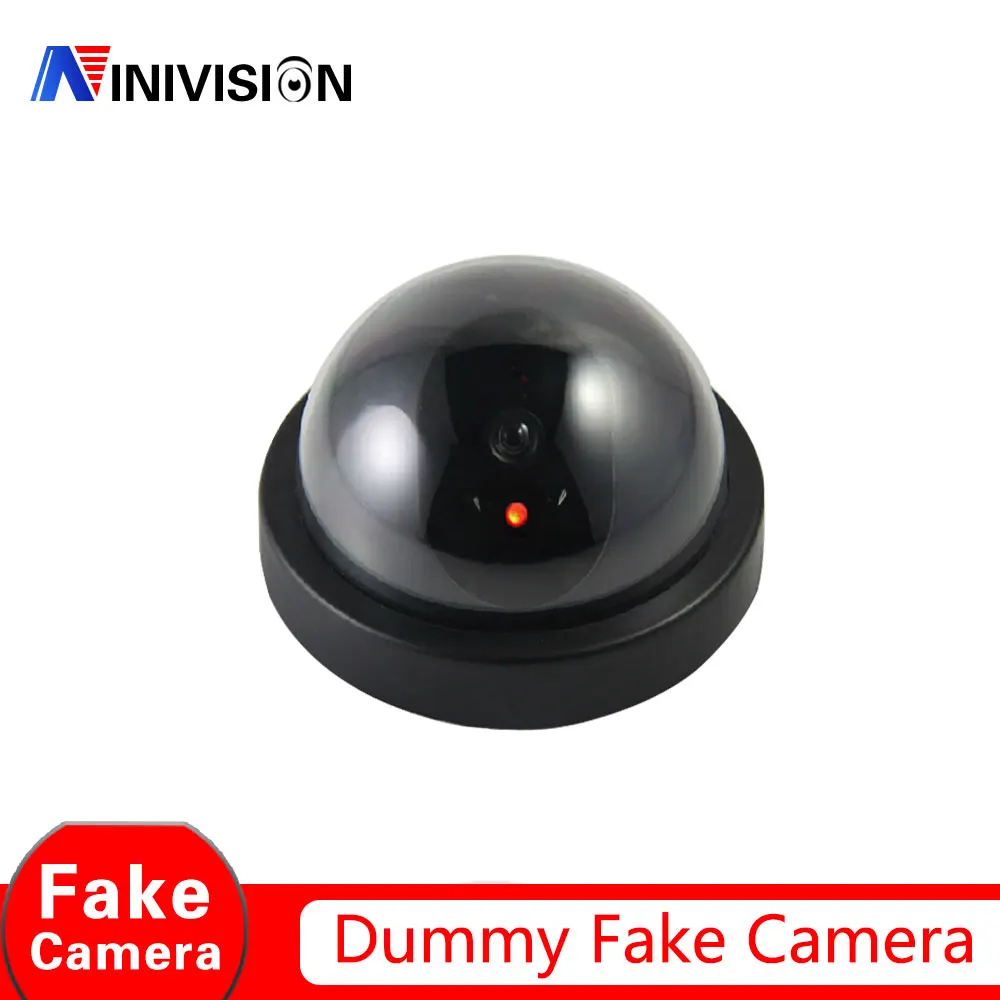 Surveillance Dummy Flash Blinking LED Fake dome camera home CCTV Security Simulated video Surveillance fake camaras de seguridad