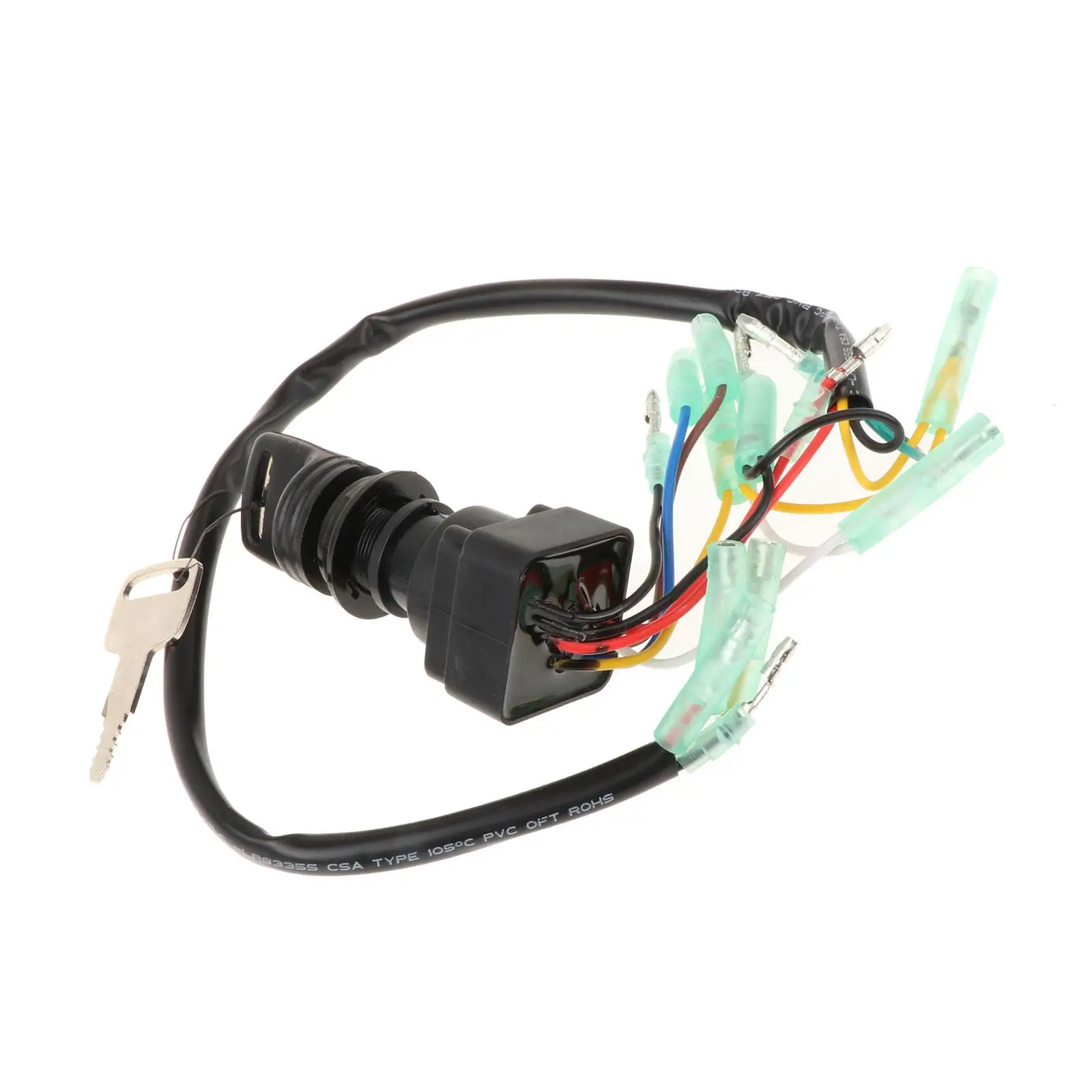 

Ignition Key Switch 703-82510-42 High Performance Replace for Yamaha Outboard Motor Control Box Accessories