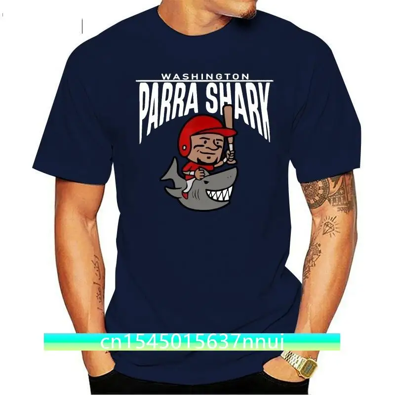 

Parra Shark T Shirt Baseball T-Shirt Short Sleeve Black For Men-Women-Kid M Xl 2Xl 39Xl Tee Shirt