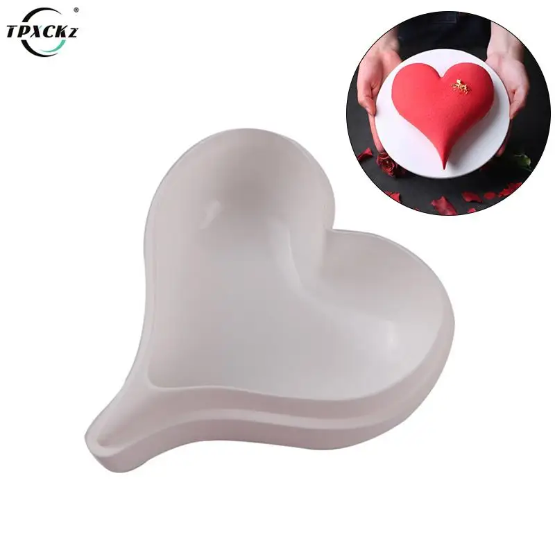 

Creative Heart Shaped Silicone Cake Mold 3D Love Baking Pan Birthday Fondant Mousse Chocolate Silicone Pastry Mold Tools