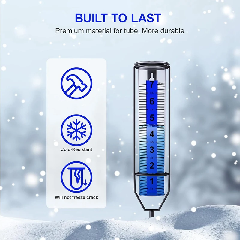 Модернизированный измеритель дождя с защитой от замерзания уличный лучшим