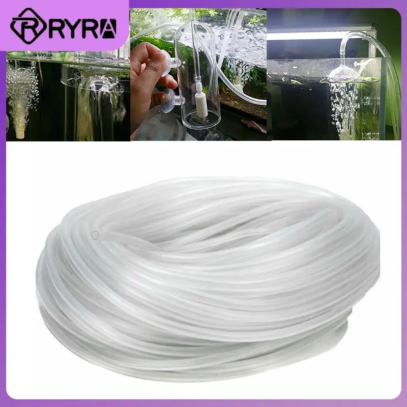 

Transparent Oxygen Pump Hose 3/5m Portable Air Conditioner Hidroponia Fishing Accessories Silicone Tube For Aquarium Bomba De Ar