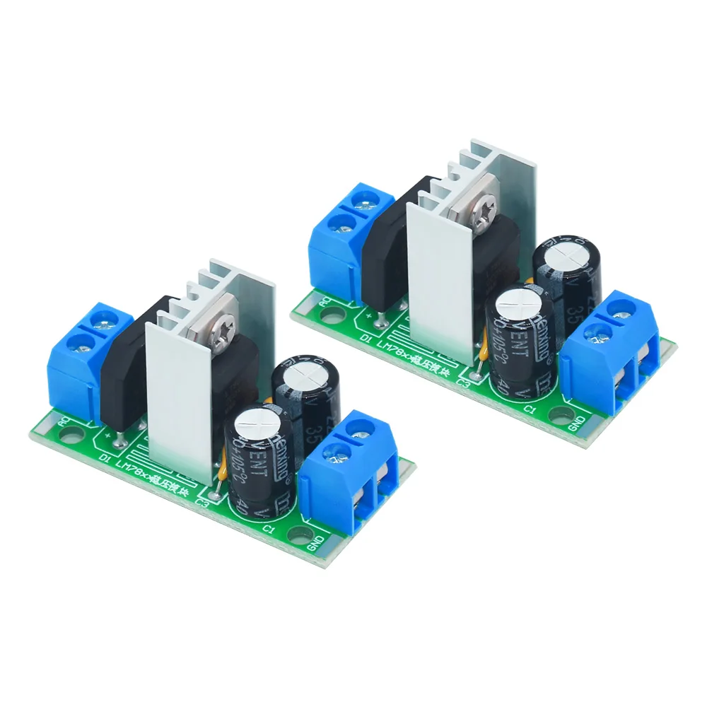 Выпрямительный фильтр L7805 LM7812 Преобразователь мощности Трехконтактный