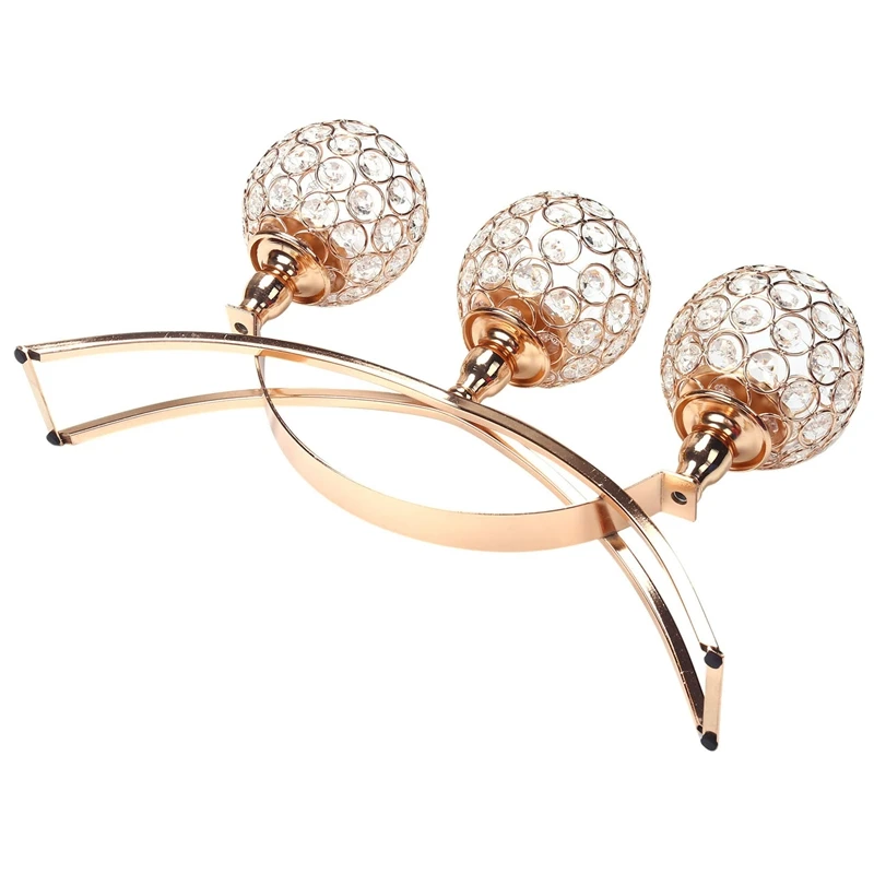 Акция! Хрустальные подсвечники 3 держателя железный подсвечник для журнального