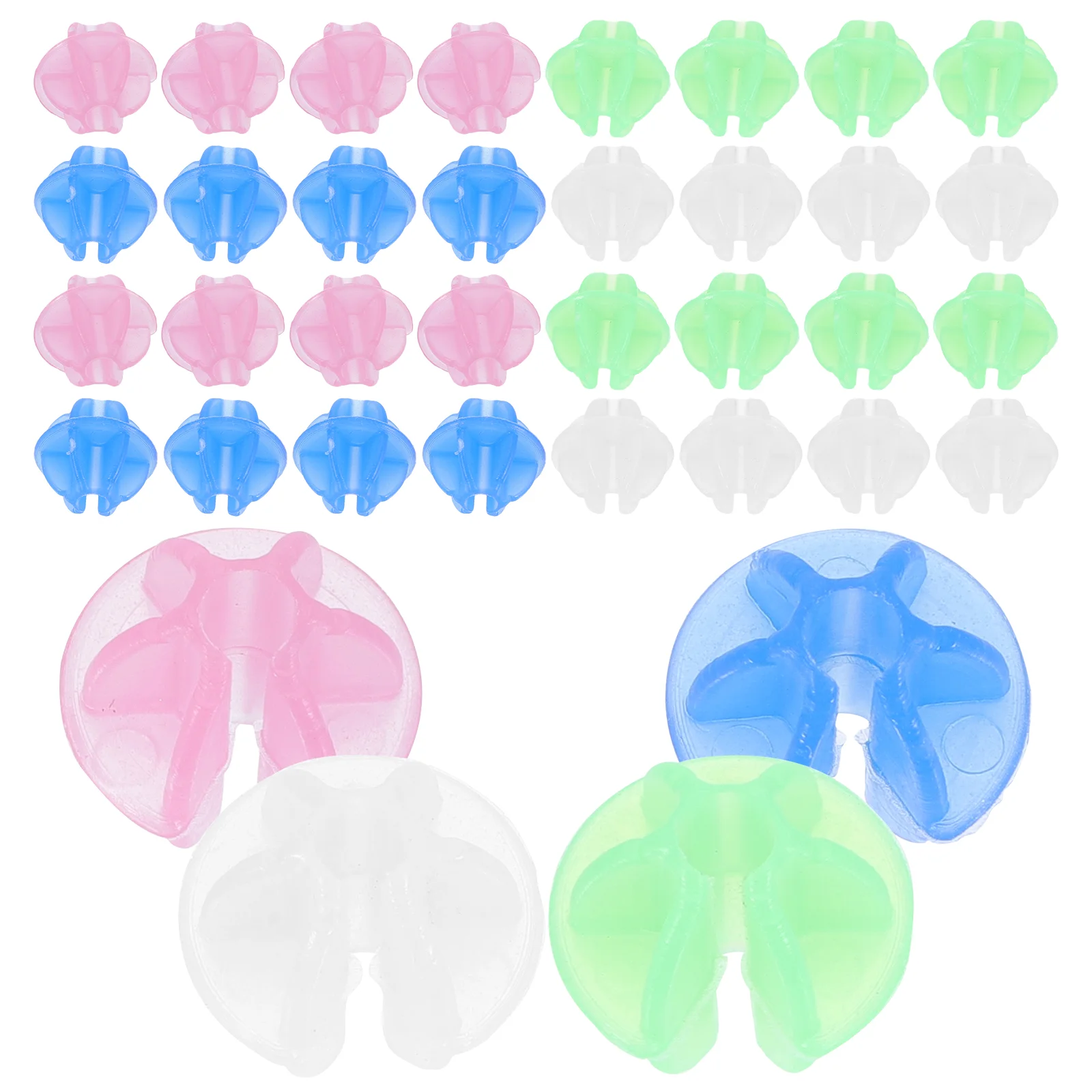 

2 Packs Supplies Bike Accessories Kids Luminous Decoration Glow Decorations Spoke Clips Beads Skins Rim Wheel
