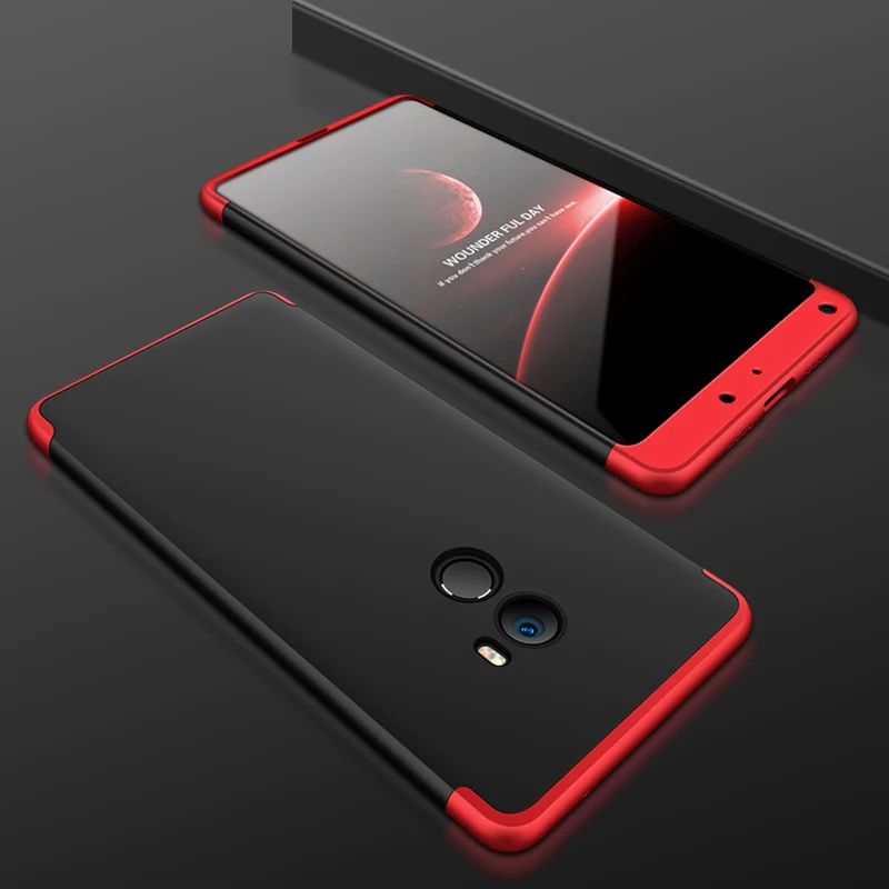 

Прочный чехол GKK Mi MIX 2 с полной защитой на 360 градусов, Жесткий Чехол из поликарбоната 3 в 1, чехлы, оболочка, задняя крышка для Xiaomi Mi MIX 2 Mix2