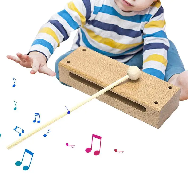 

Percussion Rhythm Blocks Toy Resonant Tone Toy Rhythm Music Toy Percussion Instrument Mallet Set Musical Tone Block For Concert