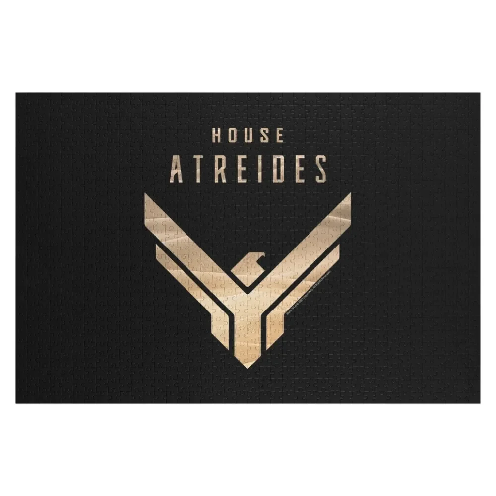 Дом Atreides логотип головоломка с именем на заказ детская игрушка для детей