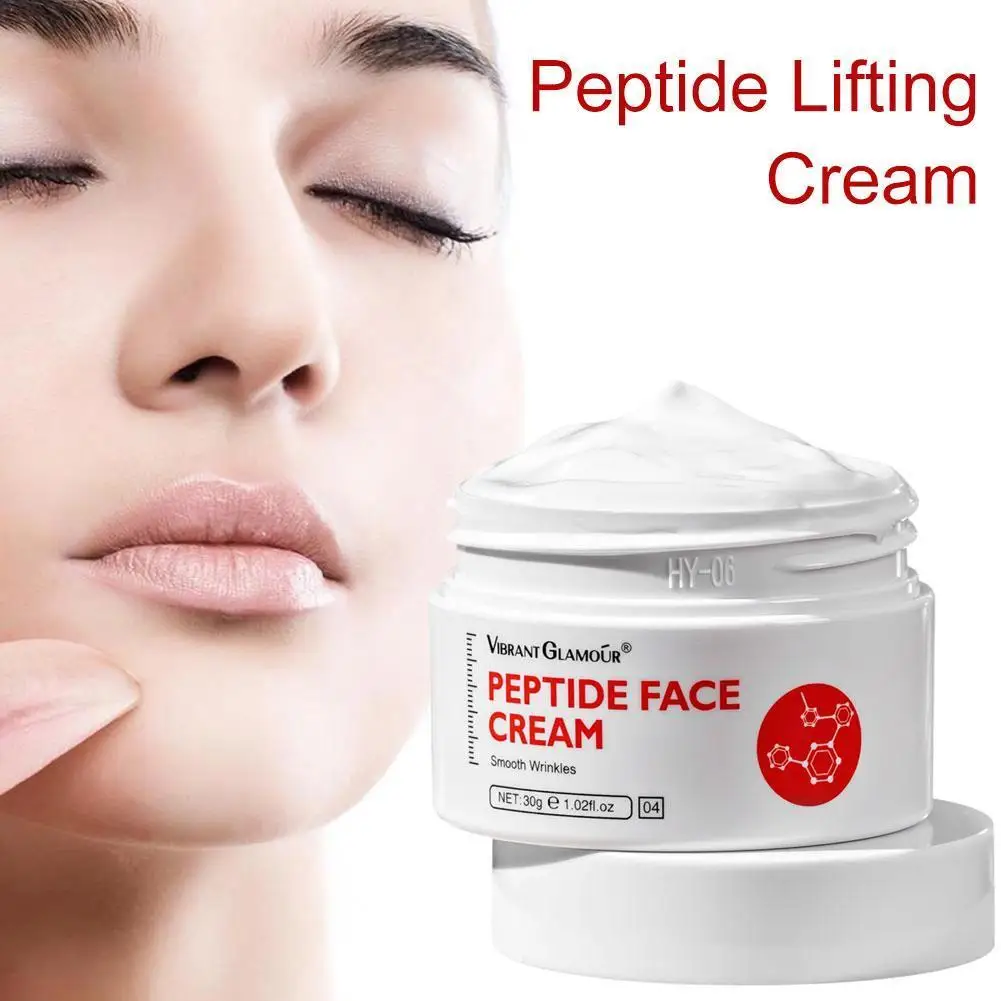 

Vibrant Glamour Peptide Cream Anti-wrinkle Anti-Aging Moisturizing Whitening Cream Lighten Fine Lines Smooth And Bright Skin