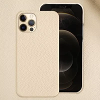 cowhide leather phone case for iphone 13 pro max 12 13 mini 11 12 pro max x xr xs max 6 6s 7 8 plus se 2020 back cover