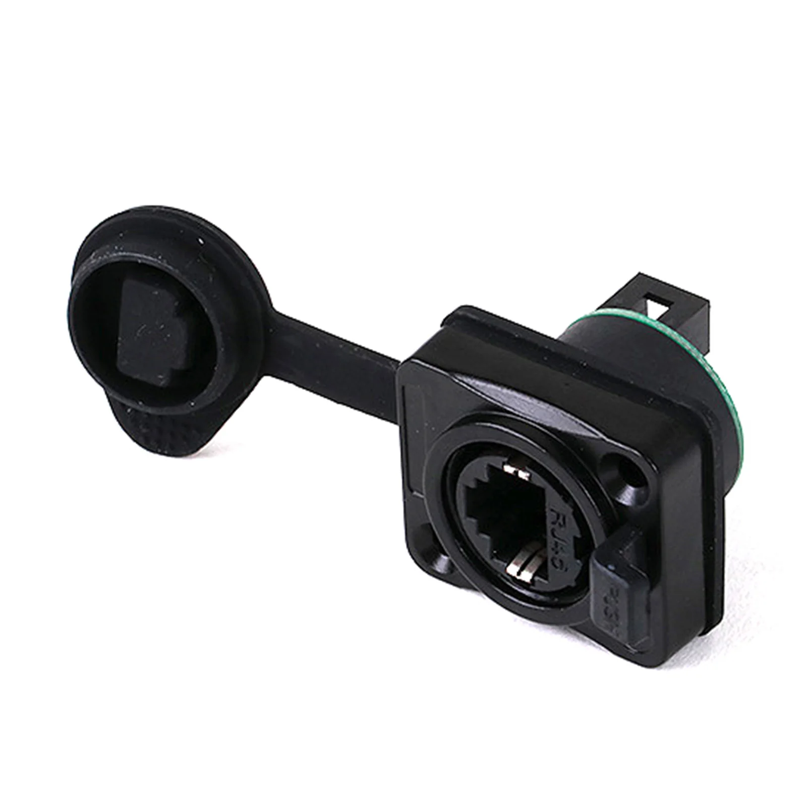 1 шт. 8p8c RJ45 с разъемами для печатной платы водонепроницаемый адаптер CAT5/CAT5E