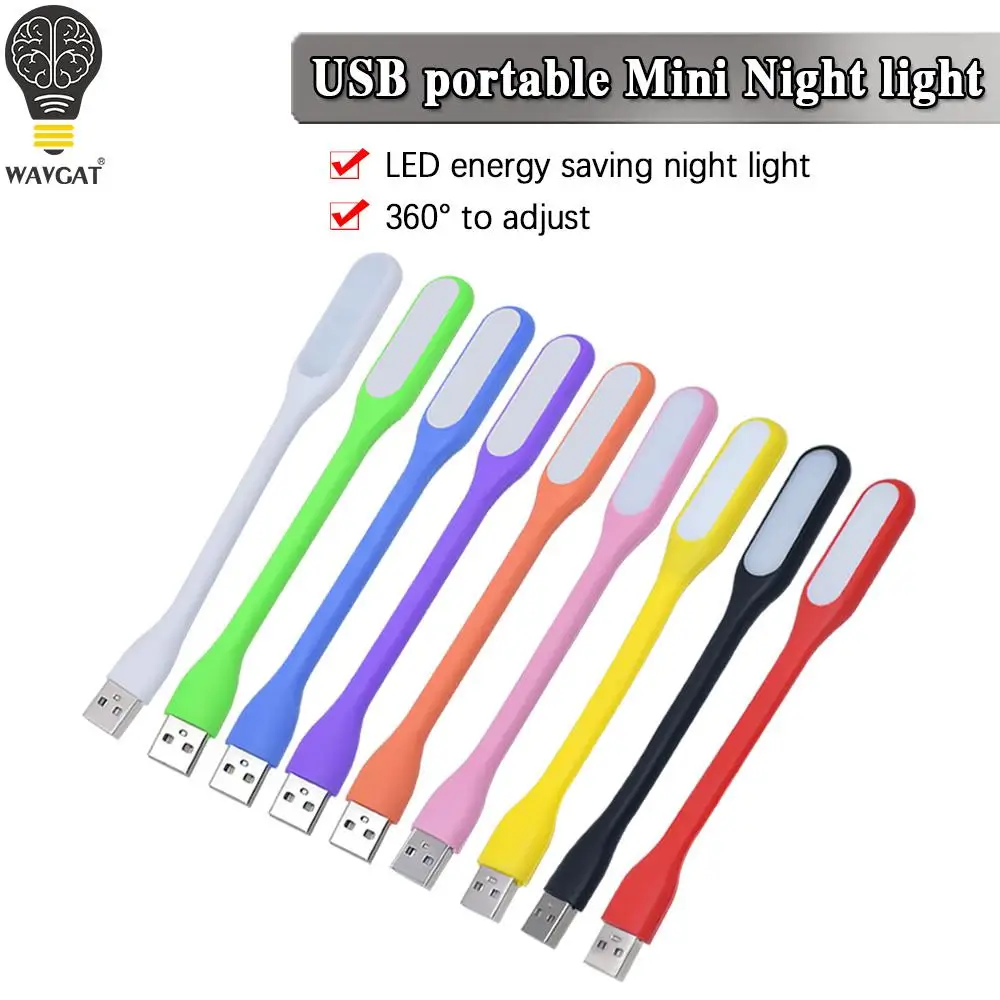 Портативсветильник USB-лампа для чтения, 5 В, 1,2 Вт