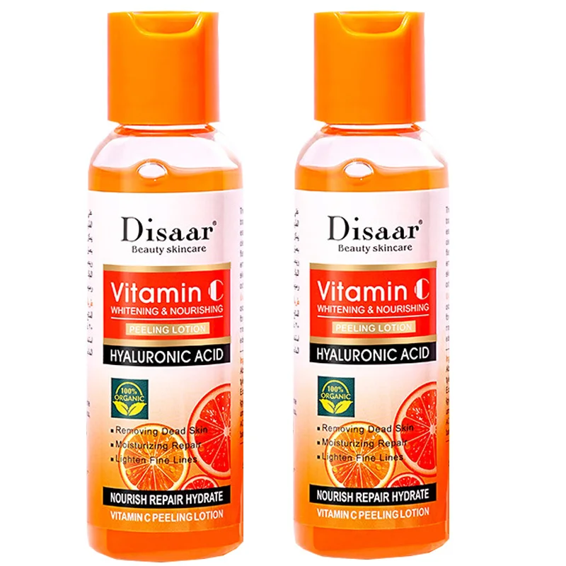 

VC Orange Peeling Lotion Remove Dead Skin Exfoliating Whitening and Smoothing New Skin Body Skincare Product 100ml*2PCS