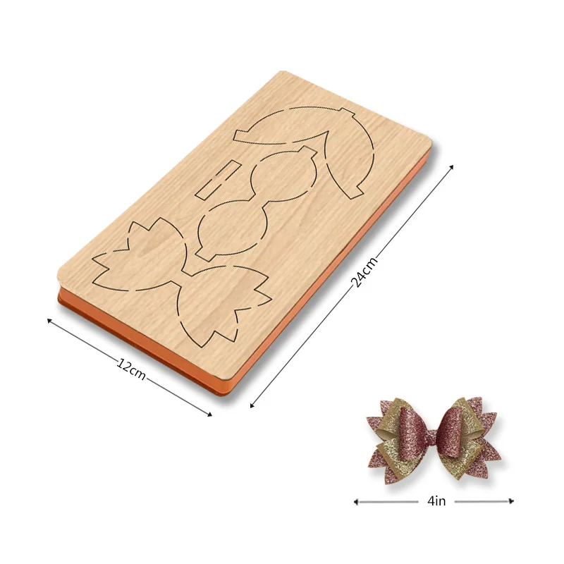 

XX48 Elegant Multi-layer Bow Wooden Cutting Die For Most Machines