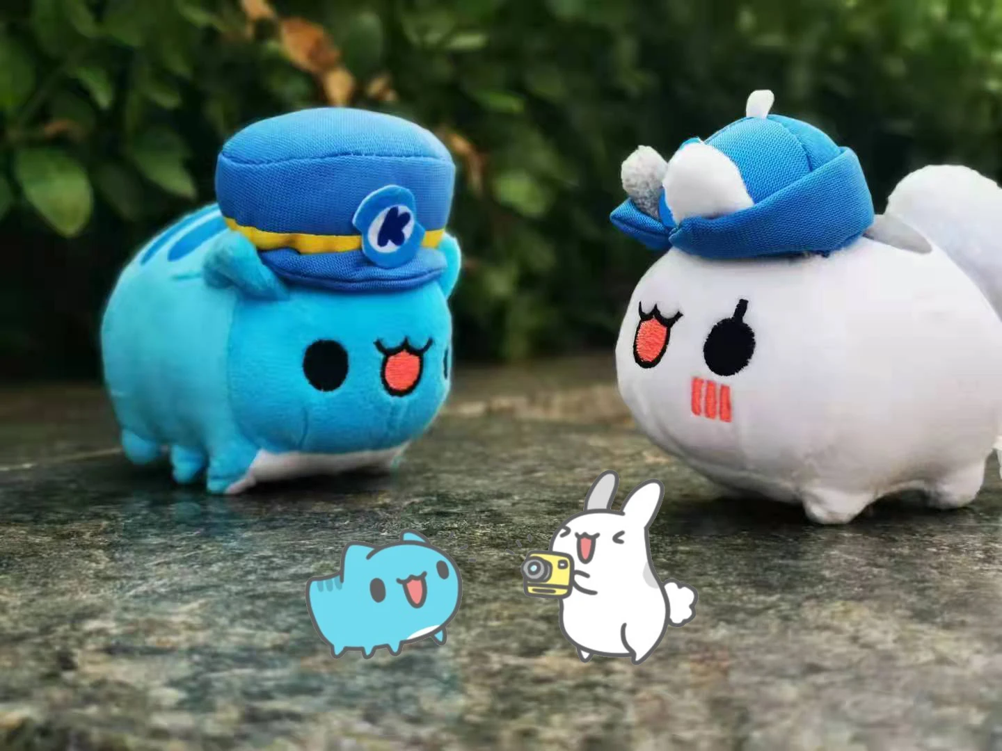 Мягкие плюшевые игрушки Capoo в виде синего кота Изысканные милые школьные сумки