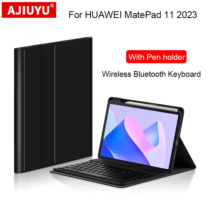 

Чехол для беспроводной Bluetooth клавиатуры и мыши для HUAWEI MatePad 11 2023 11 дюймов