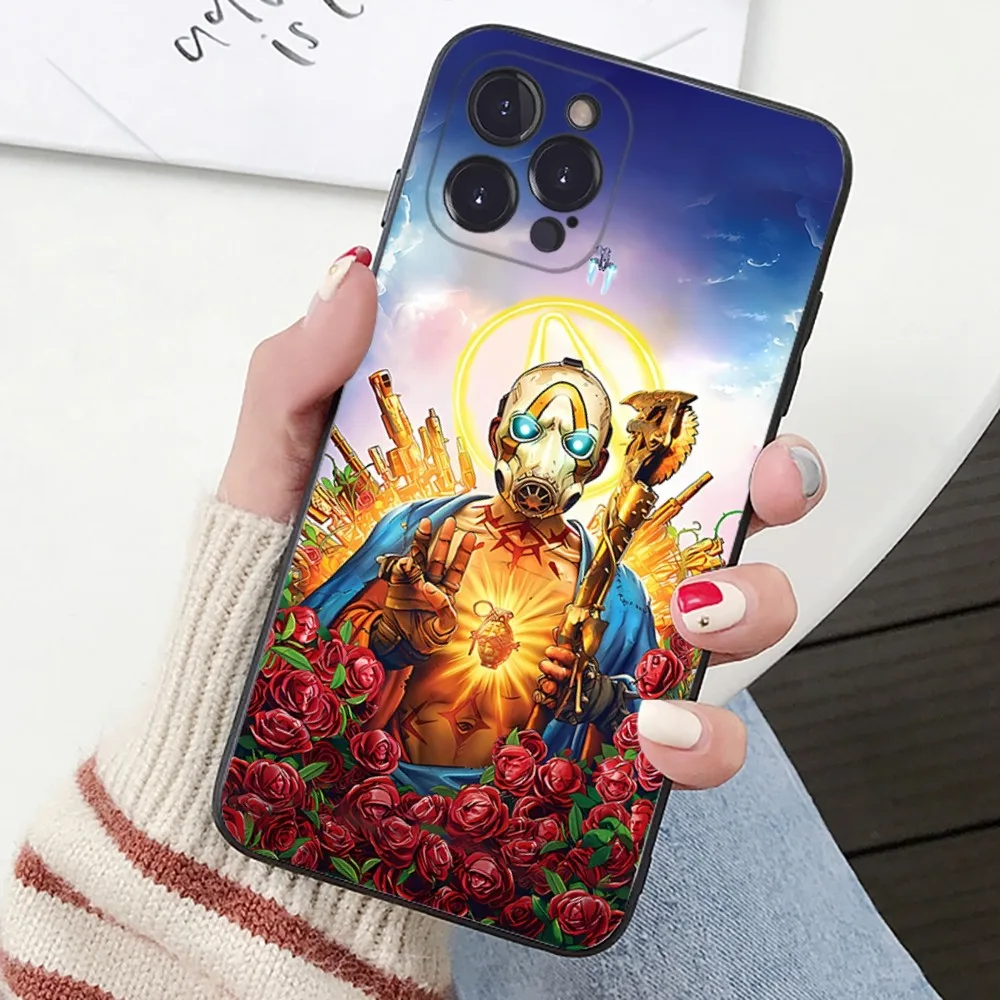 Игровой чехол для телефона B-Borderlands iPhone 16 15 14 11 12 13 Mini Pro XS Max 6 7 8 Plus X Funda Shell