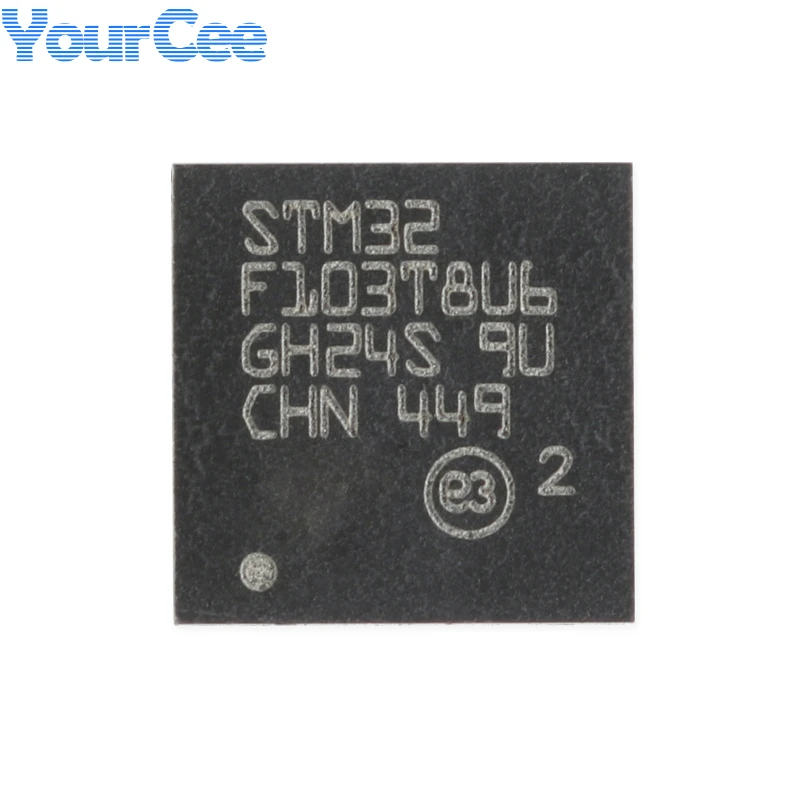 

STM32F103T8U6 VFQFPN-36 32-битный микроконтроллер-MCU