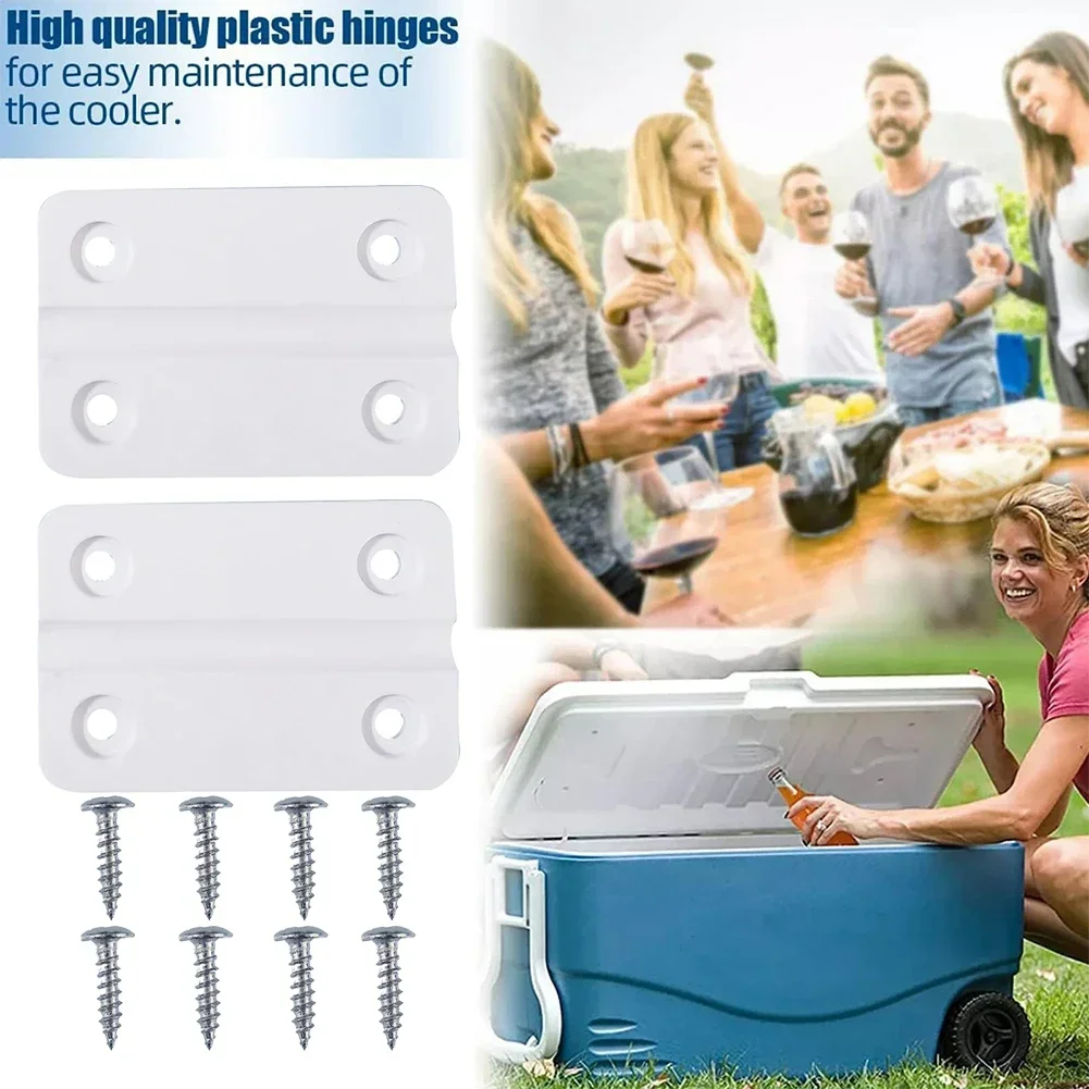 2 шт. Сменные петли с 8 нержавеющими винтами