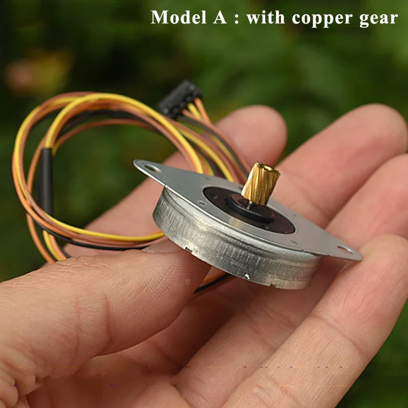 MOATECH ультратонкий 35 мм микро круглый шаговый электродвигатель с углом поворота 3