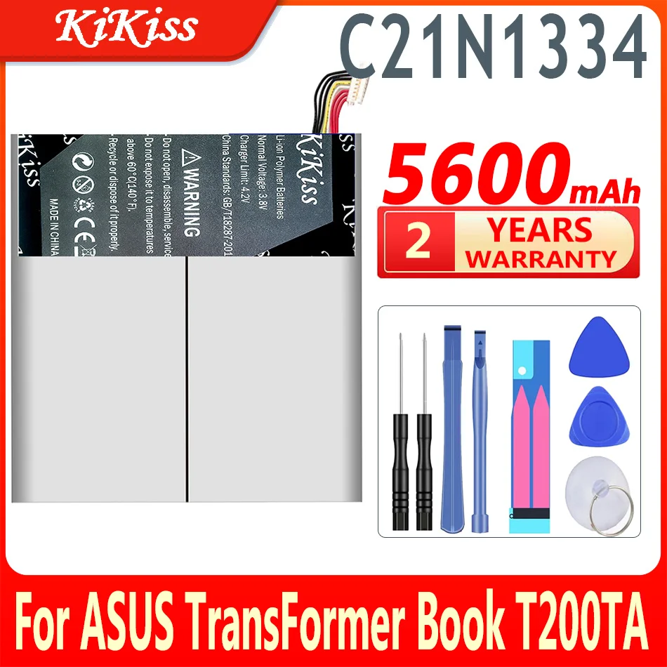 

5600mAh C21N1334 Аккумулятор для ноутбука Asus Transformer Book T200TA,T200TA-1A,T200TA-1K,T200TA-1R,200TA-C1-BL Замена