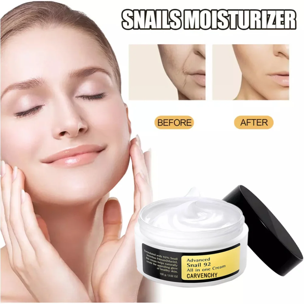 

Advanced Snail 92 All In One Cream Collagen Moisturizer Anti Wrinkle Nourishing Serum Acne Treatment Facial Sensitive Skin Care