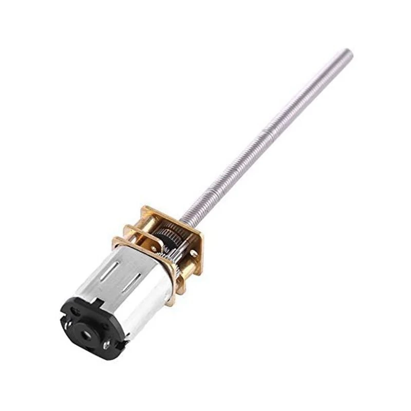 Редукторный двигатель постоянного тока 6 в с длинным выходным валом резьбы m3x55