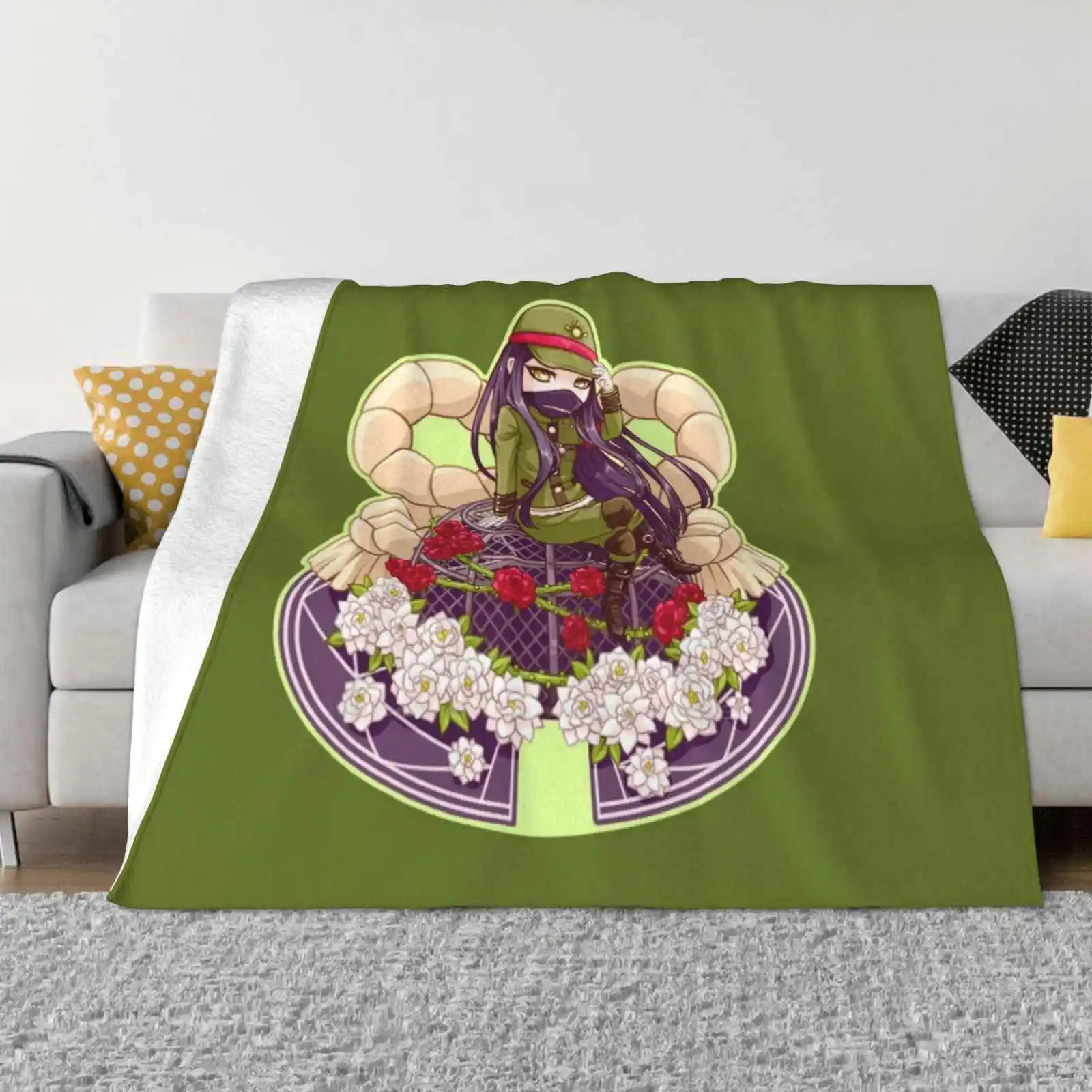 Потрясающая мягкая теплая кожа тонкое одеяло Dangan Ronpa New Danganronpa V3 Ndrv3 Korekiyo Shinguuji Korekiyo Shinguji