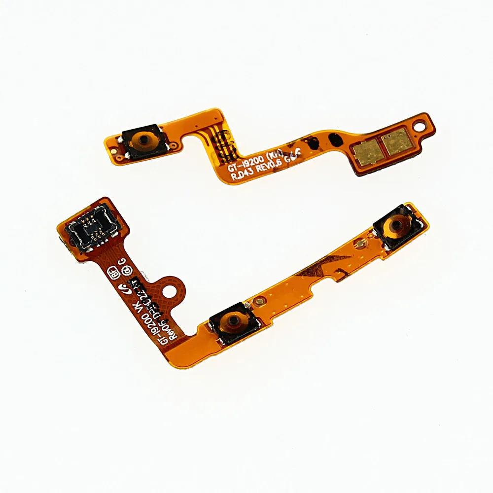 

Power Volume Key For Samsung Galaxy Mega 6.3 I9200 I9205 I527 L600 R960 M819N Button Repair Parts Flex Cable