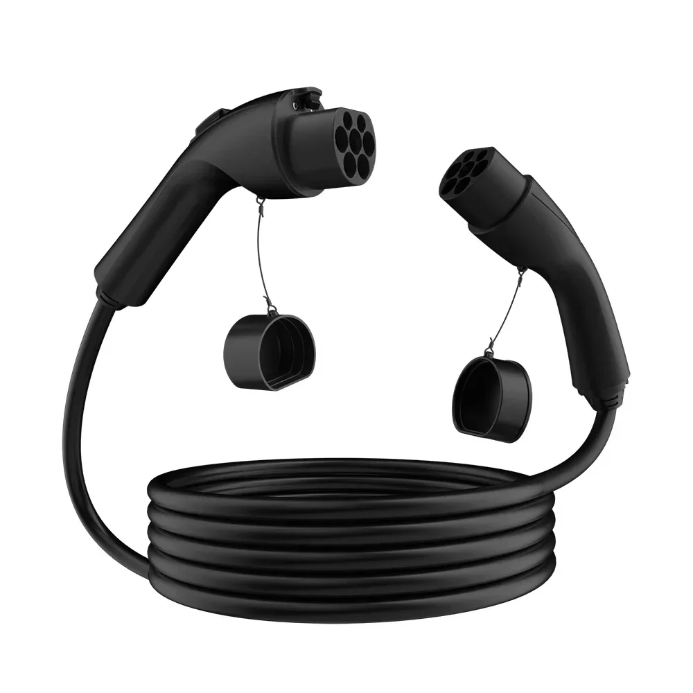 LONLINK Тип 2 к GB/T 62196 Кабель для зарядки электромобилей 16/32 А 22 кВт 3-фазный кабель