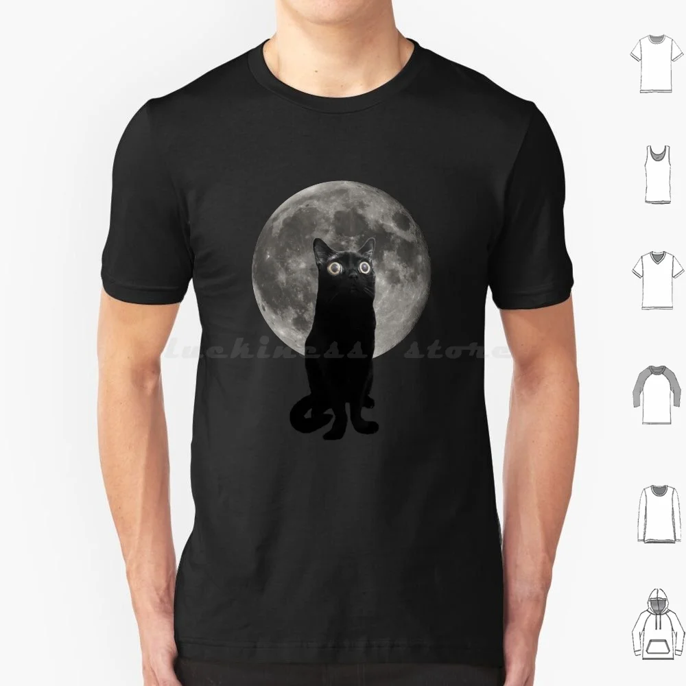 

Jinx The Cat Moon T Shirt Big Size 100% Cotton Jinx Jinx The Cat Jinx The Black Cat Jinx The Cat Meme Jinx The Black Cat Meme