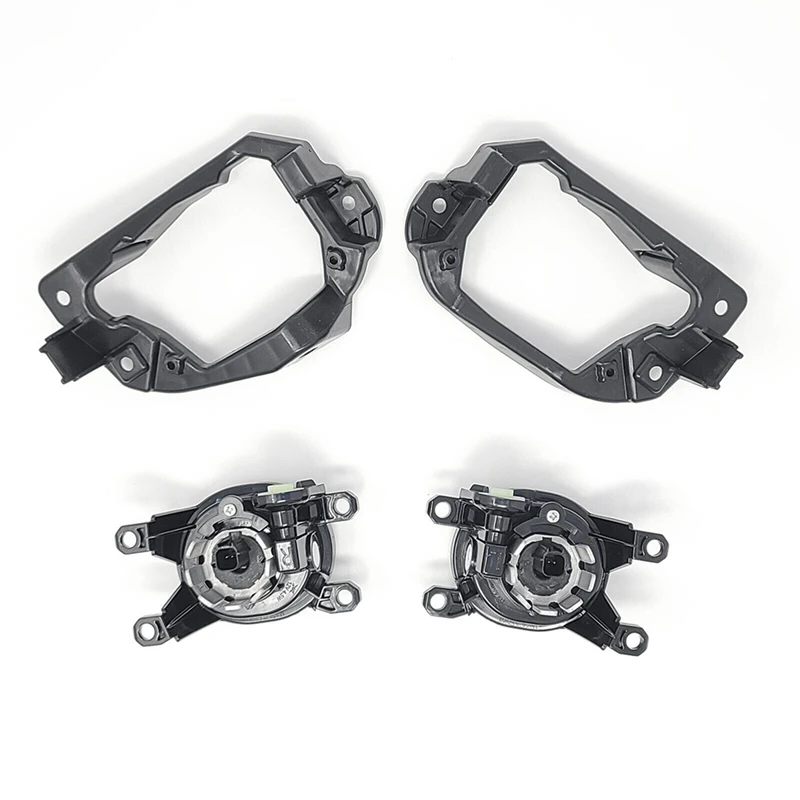 Передний бампер двухцветный фонарь противотуманные фары зажимы кронштейны