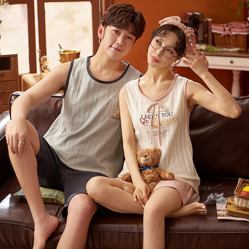 2021 Летний Новый хлопковый пижамный комплект женская пижама домашняя одежда 3XL