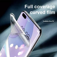 2pcs hydrogel screen protector for samsung galaxy a01 a02 a10 a10s a12 galaxy mi10 20 30 40 s8 9 10 20 plus s6 edge s20 film