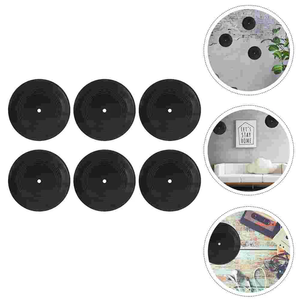 

Vinyl Record Records Wall Decor Decoration Blank Discbar Fakevintageparty Sign Aesthetic Studio Room Ornaments Retro Craft