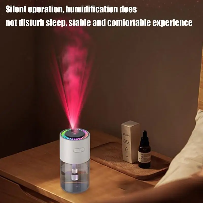 inflator stołowy 280ml osobisty nawilżacz podróżny Mister do twarzy akumulatorowy fajny rozpylacz mgiełki mały kolor nawilżacza