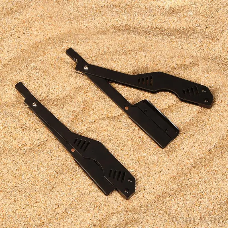 Новый стиль бритва для бороды с прямыми краями из нержавеющей стали