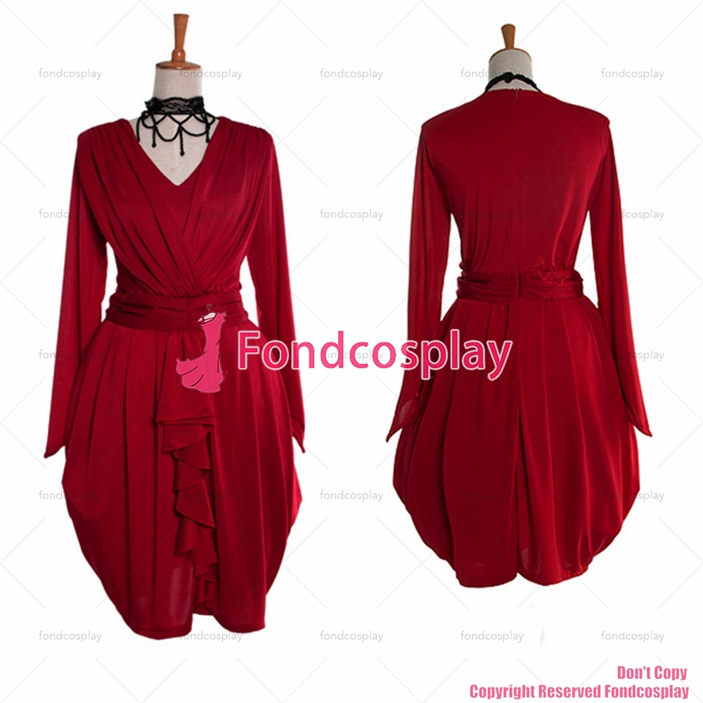 

fondcosplay fashion Gothic Lolita Red Gown Dress Cosplay Costume CD/TV[G987]