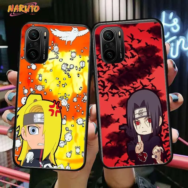 

Naruto itachi Deidara Phone Case For xiaomi redmi POCO F1 F2 F3 X3 Pro M3 9C 10T Lite NFC Black Cover Silicone Back Prett mi 10