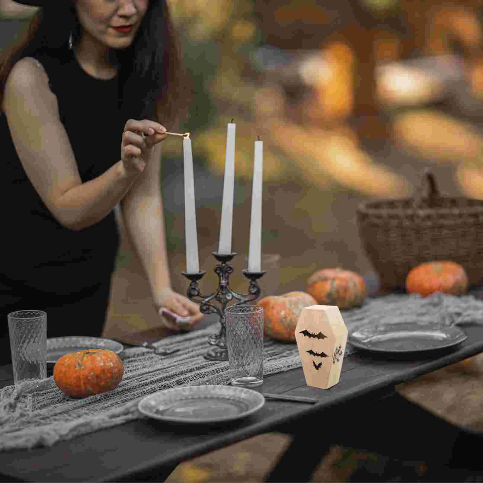 Подарки на Хэллоуин паук украшение для паутины коробки конфет контейнеры