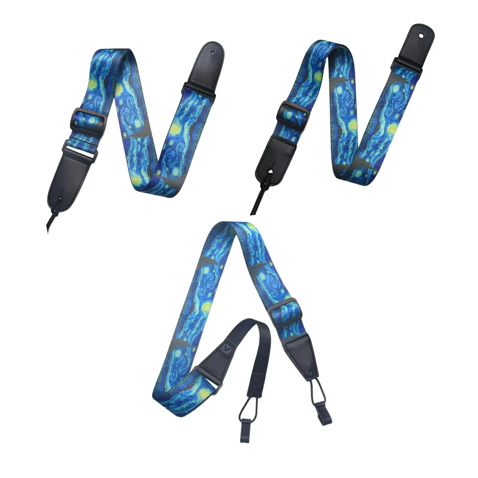 

Adjustable Guitar Strap Belt for Classical Guitar Acoustic Electric Guitar Bass Accs