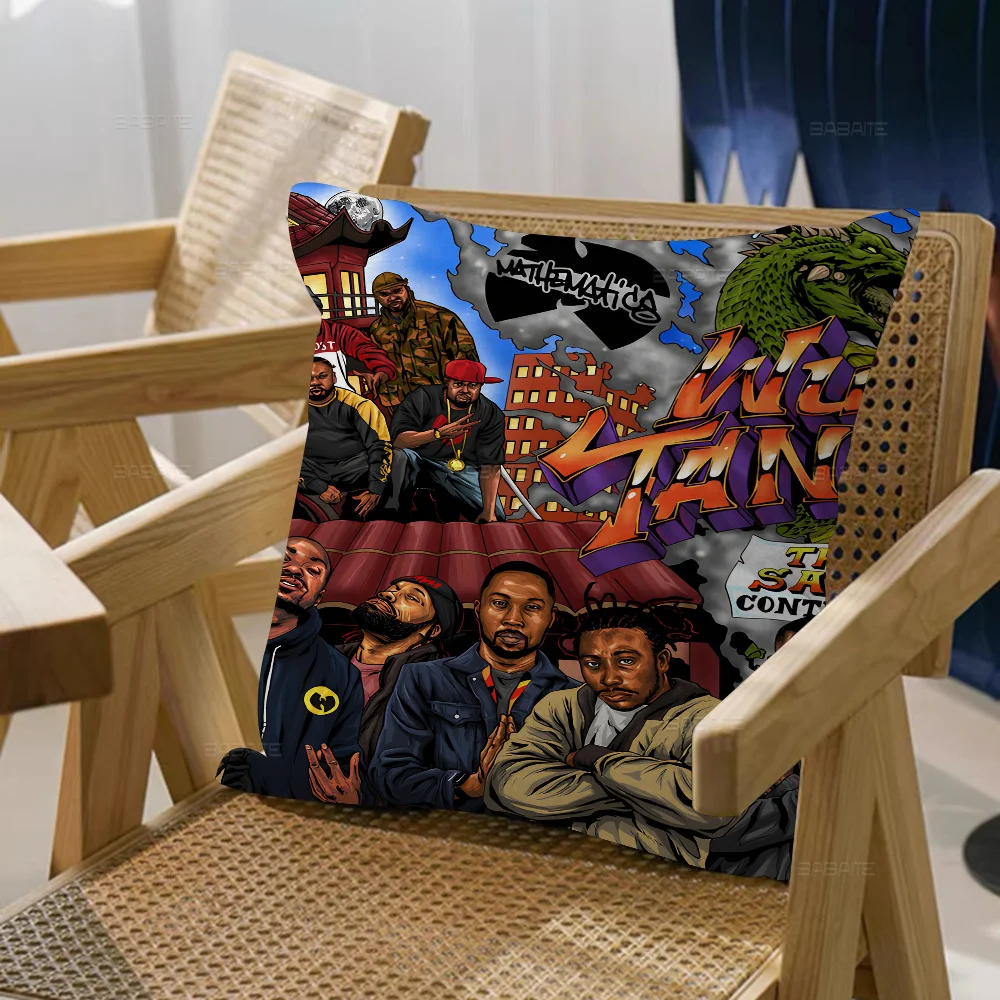 WU-T--TANG CLAN персонализированная подушка пылезащитный чехол для спальни детская