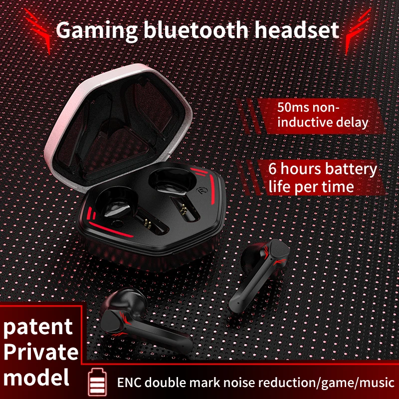 Y6 настоящие беспроводные наушники E-sports Bluetooth 5 0 гарнитура предназначена для игр с