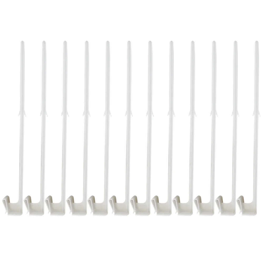 

12 Pcs Window Flagpoles Flag Pole Truck Car Window Flag Mount Car Holder Flagpole Stand Hook Flag Pole Car